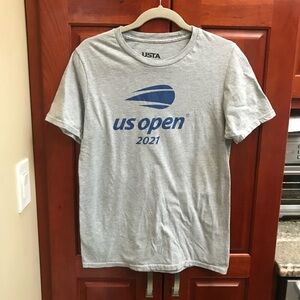 Men’s Grey and blue US Open 2021 T-shirt